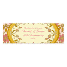 Vintage Victorian Daisy Floral Favour Tags Business Card Templates