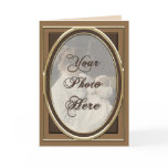 Vintage Victorian Leather Photo Frame cards