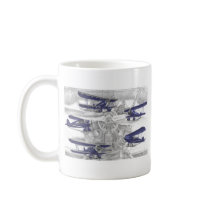 Vintage Waco Biplane - Old Bi Wing Aeroplanes Mug