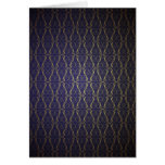 Vintage Wallpaper Greeting Card