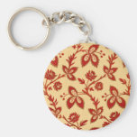 Vintage Wallpaper Key Chain