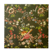 Vintage Wallpaper Ceramic Tiles