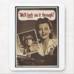 Vintage War Advertisement mousepads