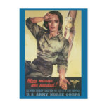 Vintage War Postcards, Nurses are needed