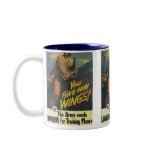 Vintage War Poster Mug - You Give Him Wings