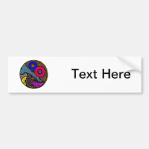 Vintage Watch Movement and Gears Bumper Sticker