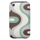 Vintage waves tough iPhone 3 cases