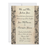 Vintage Wedding Invitation