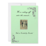 Vintage Wedding Invitation