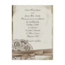 Vintage Wedding Invitation