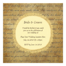 Vintage Wedding Invitations