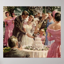 Vintage Wedding Poster