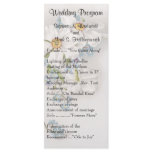 Vintage Wedding Programs rack cards