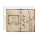 vintage wedding rsvp cards invitations