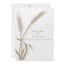 Vintage wedding wheat flower