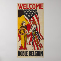 Vintage Welcome Noble Belgium