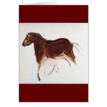 Vintage Wild Horse Cave Painting cards
