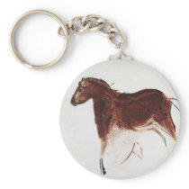 Vintage Wild Horse Cave Painting keychains