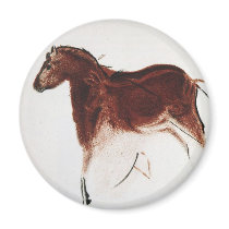 Vintage Wild Horse Cave Painting magnets