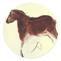 Vintage Wild Horse Cave Painting stickers
