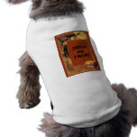 Vintage Witch Trick or Treat Dog Sweater pet clothing