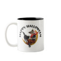 Vintage Witch Two-Tone Mug