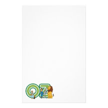 Vintage Wizard of Oz Characters and Letters Stationery