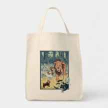 Vintage Wizard of Oz Characters Yellow Brick Road Bag