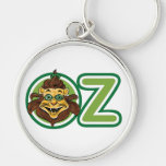 Vintage Wizard of Oz, Lion Inside Letter O Key Chains