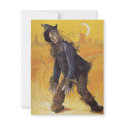 Vintage Wizard of Oz Scarecrow invitations
