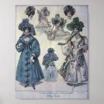 Vintage Women's Fashion 1800's posters