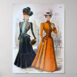 Vintage Women's Fashion 1890's posters