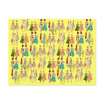 Vintage Women's Fashion postcards