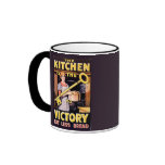 Vintage World War One Victory Poster mugs