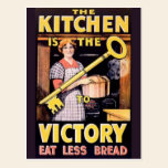 Vintage World War One Victory Poster postcards