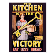Vintage World War One Victory Poster Post Cards