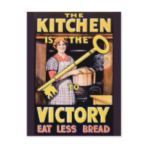 Vintage World War One Victory Poster Post Cards