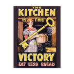 Vintage World War One Victory Poster postcards