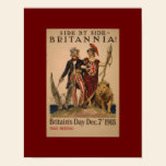 Vintage WW1Brittania Poster posters