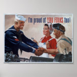 Vintage WW2 Propaganda posters