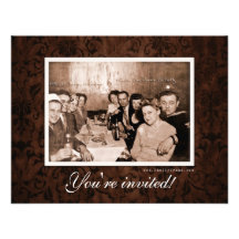 Vintage WWII Era Gathering Reunion Invitations