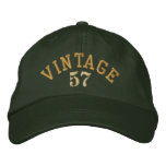 Vintage Year Embroidered Baseball Cap embroidered hats