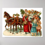 Vintage Yule Print