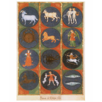 Vintage Zodiac Chart, 1475 T-shirts