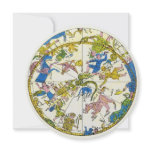 Vintage Zodiac Map invitations