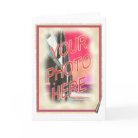 Vintaqe Poster frame template Cards