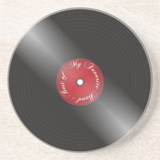 Vinyl Drink Coaster