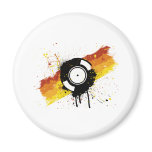 Vinyl Graffiti - DJ record DJing DJs Disc Jockey magnets