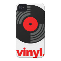 Vinyl iPhone 4 Case-Mate Hoesjes