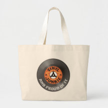 Vinyl Junkie - And Proud of It Bags